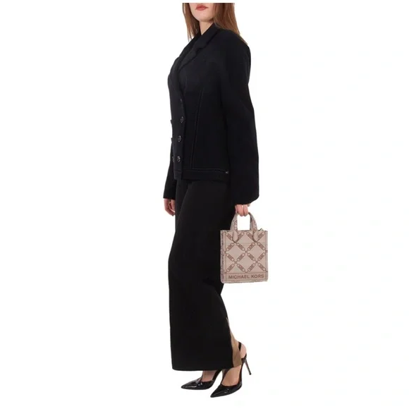 Michael Kors Tan and Brown Logo Tote - Picture 6 of 9